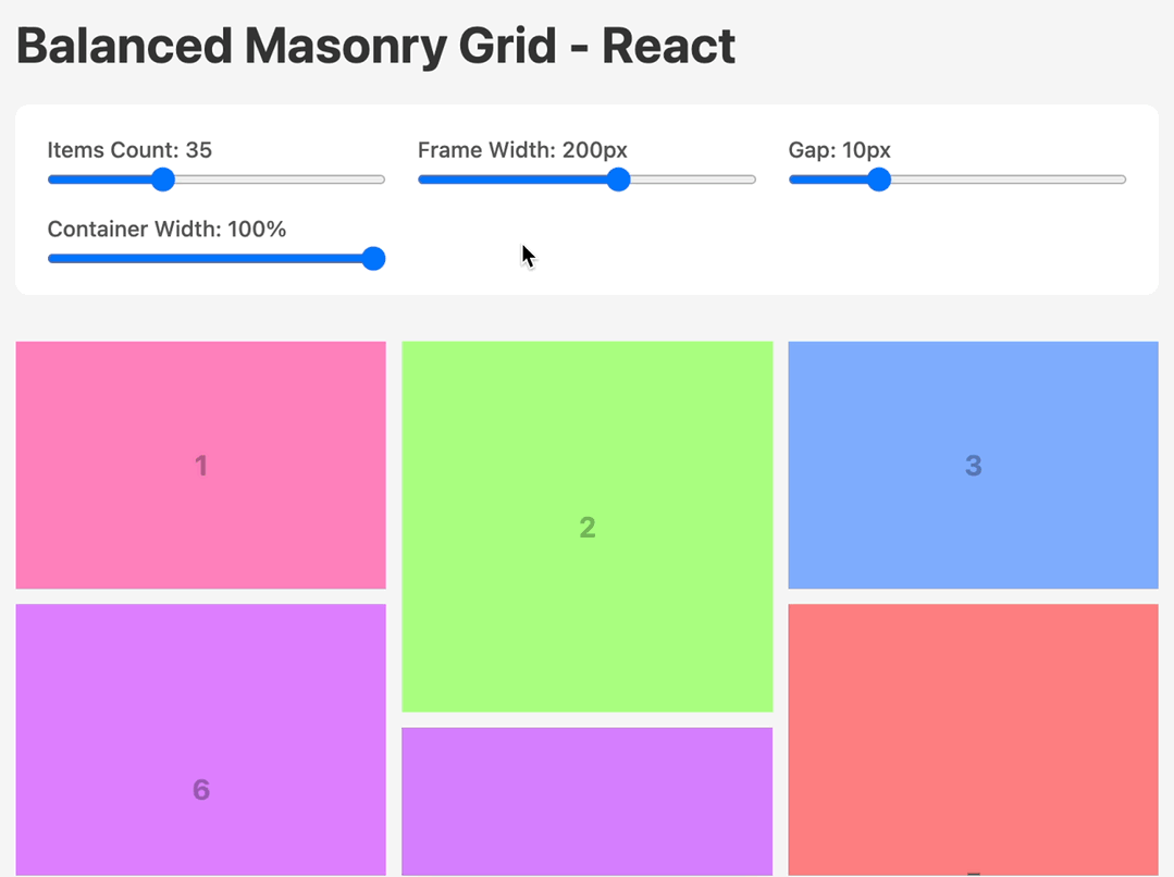 Masonry Grid Demo